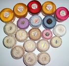 22 Lot Vintage J P Coats   Clark Ont Dexter Crochet Knitting Weaving Thread