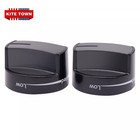 2-pack New W10339442 Gas Stove Knob Cooktop Surface Burner Control Wpw10339442
