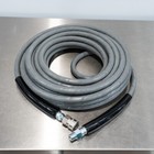 50  Mtm Kobrajet 3 8  Gray Pressure Washer Hose With Quick Connects - 50 Foot