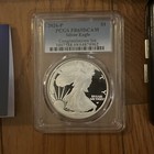 2026-p Pcgs Proof Silver Eagle Congratulations Set Pr69dcam W  Ogp