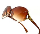 Fashion Womens Vintage Sunglasses Oversized Retro Designer Eyewear Shades Fancy