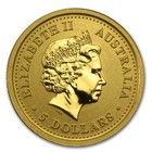 2007 Australia 1 20 Oz Gold Lunar Pig Bu  series I 