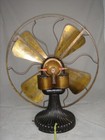 Circa 1897  16    Peerless Bipolar Fan  Runs Great  Rare Fan 
