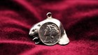Vintage- Usa Sterling Silver - Boy Scouts Bsa Beaver Service Award Pendant Heavy