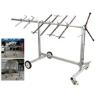 New Repair Work Stand Door Hood Holder Bumper Fender Panel Auto Body Paint Rack