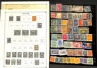 Salvador Stamp Collection On 20 Scott International Pages  1867-1957  be 