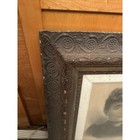 Vintage Oak Antique Picture Frame Victorian Portrait Michigan Heiress