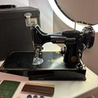 Singer Featherweight 221-1 Sewing Machine With Case