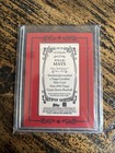 2016 Topps Gypsy Queen - Mini Relics Willie Mays  gmr-wm  mem  Game Used Jersey