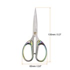 5 3  Stainless Steel Vintage Scissors For Embroidery Sewing Craft Rainbow