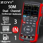 3 In 1 Handheld Automotive Dual Channel Oscilloscope Multimeter Dds Generator