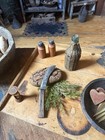 Aafa Primitive Antiques Noodle breadboard Early Cabin Goods