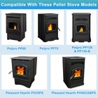 Srv7000-670 Auger Feed Motor Replacement For Pelpro Pp130  Pp130-b   pp130-rf New