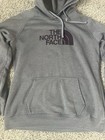 The North Face Women s Large Grey Hoodie Pullover Sweatshirt Fleece Jacket L