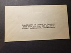 Uss Fanning Dd-385 Naval Cover 1938 Shakedown Cruise Cachet Kingston  Jamaica