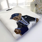 Polo Ralph Lauren Polo Bear Sitting Chair Sweater Cream Men s Medium Nwt