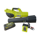 Ryobi 40v Hp Whisper Leaf Blower 190 Mph 730 Cfm W  40v Battery   Charger