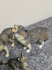 Safari Vintage Early 90s Lot Of 11 Animals  Dinosaur  Horse  Gorilla  Wolf Toys 