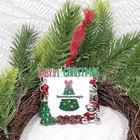     2025 Baby s 1st Christmas Tree Ornament Photo Picture Frame First Toy Rattle