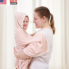 Baby Hooded Towel 2 Pack For Newborn  Super Soft Bath Towels With Original Desig