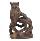 Senufo Animal Pair C  te D ivoire