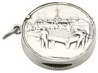 Antique Edwardian Sterling Silver Vesta Case By George Houston 1906