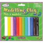Modeling Clay 150g 12 pkg Assorted