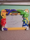 Fisher Price Magnetic Drawing Board Erasable Large Magna Doodle Pad Incomplete 