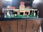 Vintage Marx Tin Litho Day nite Service Station With Sky View Parking