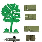 Vintage Marx Mohawk Lido Plastic Indians Soldiers Vehicles Lot Of 18