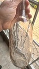 Phenix Nerve Beverage  Boston - Lrg Embossed Clear Medicine Bottle   Late 1800 s