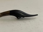 Vintage Malaysian Kelewana Kalantan Buffalo Horn   Silver Plate Letter Opener