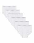 Hanes Briefs 6-pack Men s Tagless Underwear White Comfortsoft Waistband Wicking