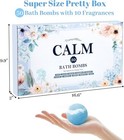 Bath Bombs Gift Set  50 Pcs Natural Essential Oils Bath Bombs For Women  Kids       