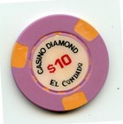 10 00 Chip From The Casino Diamond Lima Peru