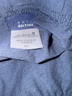 Basic Editions Womens Xxl Navy Skirt Elastic Waist Casual Midi Stretch