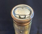Vintage Copper   Brass Metal Flashlight- For Display Or Parts
