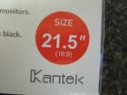 Kantek Secure View Lcd Privacy 2 15  Widescreen Monitor Filter Svl215w