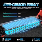 Electric Scooter Adult 11  Off-road Tires 48v 15ah 1500w Motor 35mph 40miles