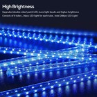 8pcs 288 Led Lights Meteor Shower Rain Tree String Light Outdoor Christmas 80cm