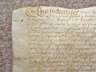 1574 Gargrave Yorkshire 16th Century Elizabethan Vellum Deed Indenture