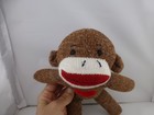 Dan Dee Collector s Choice Sock Monkey Stuffed Animal Plush Toy Red Heart 9  G3