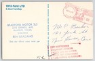 1973 Ford Ltd 2 Door Hardtop Bradford Motors Ad Hamden Cn Connecticut Postcard