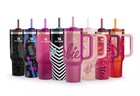Stanley X Barbie 40 Oz  Quencher - Complete Set Of 8  brand New Never Opened 