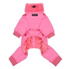 Puppia Everson Dog Jumpsuit Winter Season Intrgrated Harness For Small And Me   