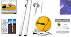 Portable Tetherball Set  Durable Alloy Steel With Easy Assembly For Outdoor Fun