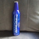 Empty Royal Caribbean International Bud Light Aluminum Beer Bottle With Crown