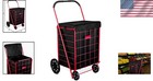 Folding Shopping Cart Liner Cover Rolling Utility Trolley Wheels Basket Hood Bag
