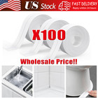 10 5ft Pvc Self Adhesive Caulk Sealing Strip Tape For Kitchen Wall Sink Toilet