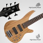     free Shipping     5 String I Style Electric Bass Guitar  case bag  strap 